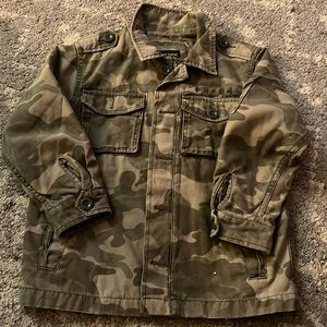 Military style jacket for boys